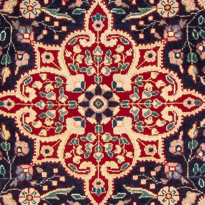 Tapis persan - Tabriz - 132 x 85 cm - bleu foncé