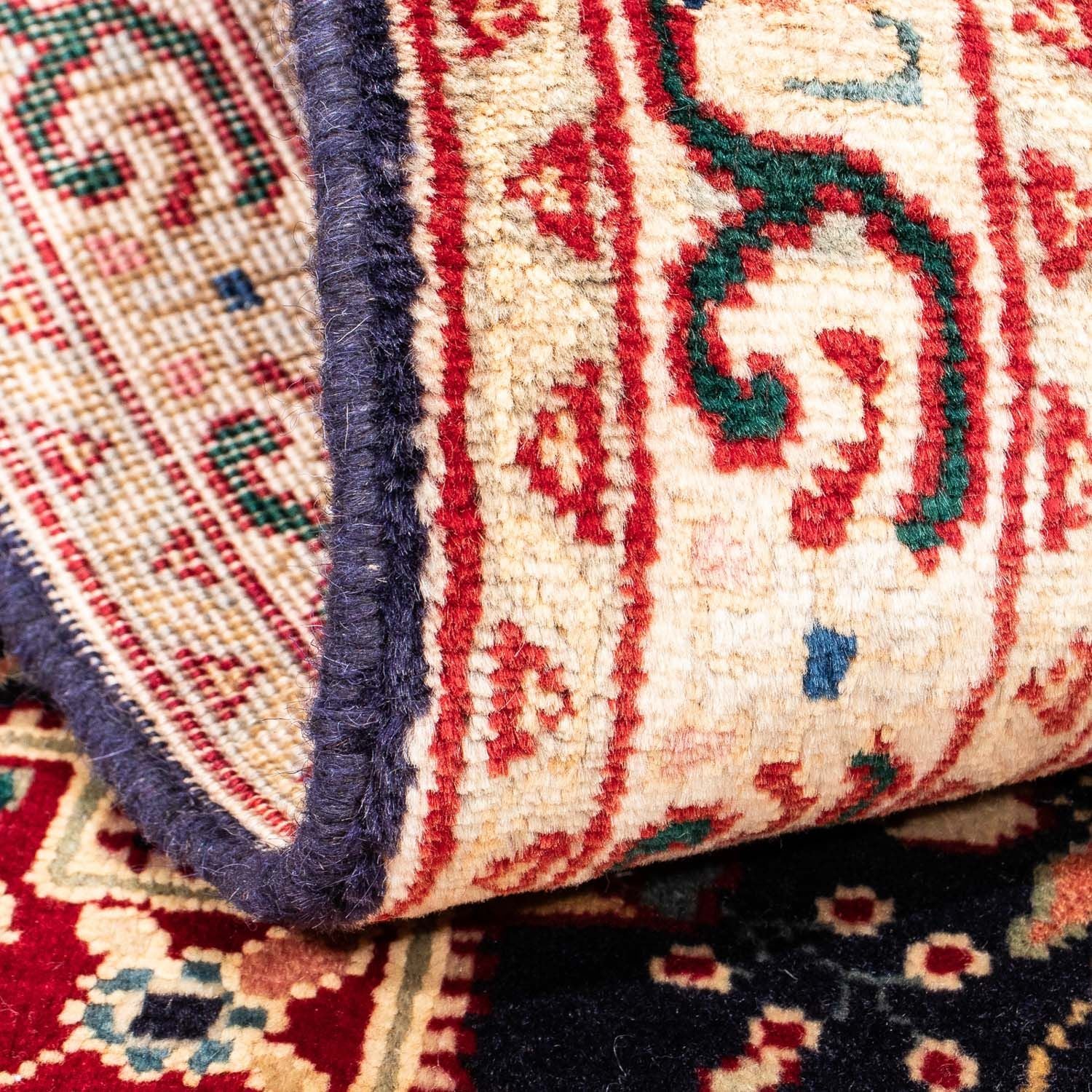 Tapis persan - Tabriz - 132 x 85 cm - bleu foncé
