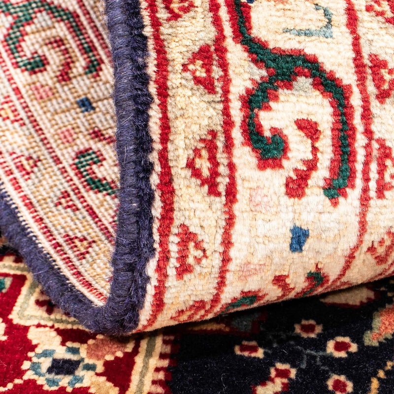 Tapis persan - Tabriz - 132 x 85 cm - bleu foncé