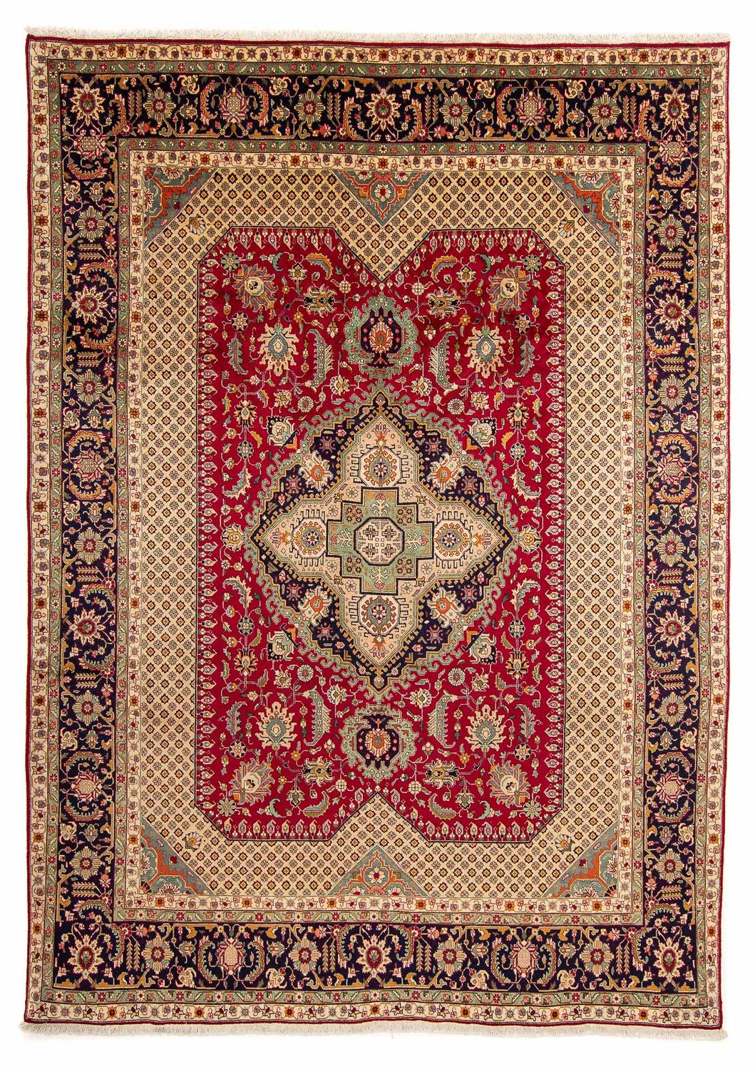 Tapis persan - Tabriz - 400 x 305 cm - rouge