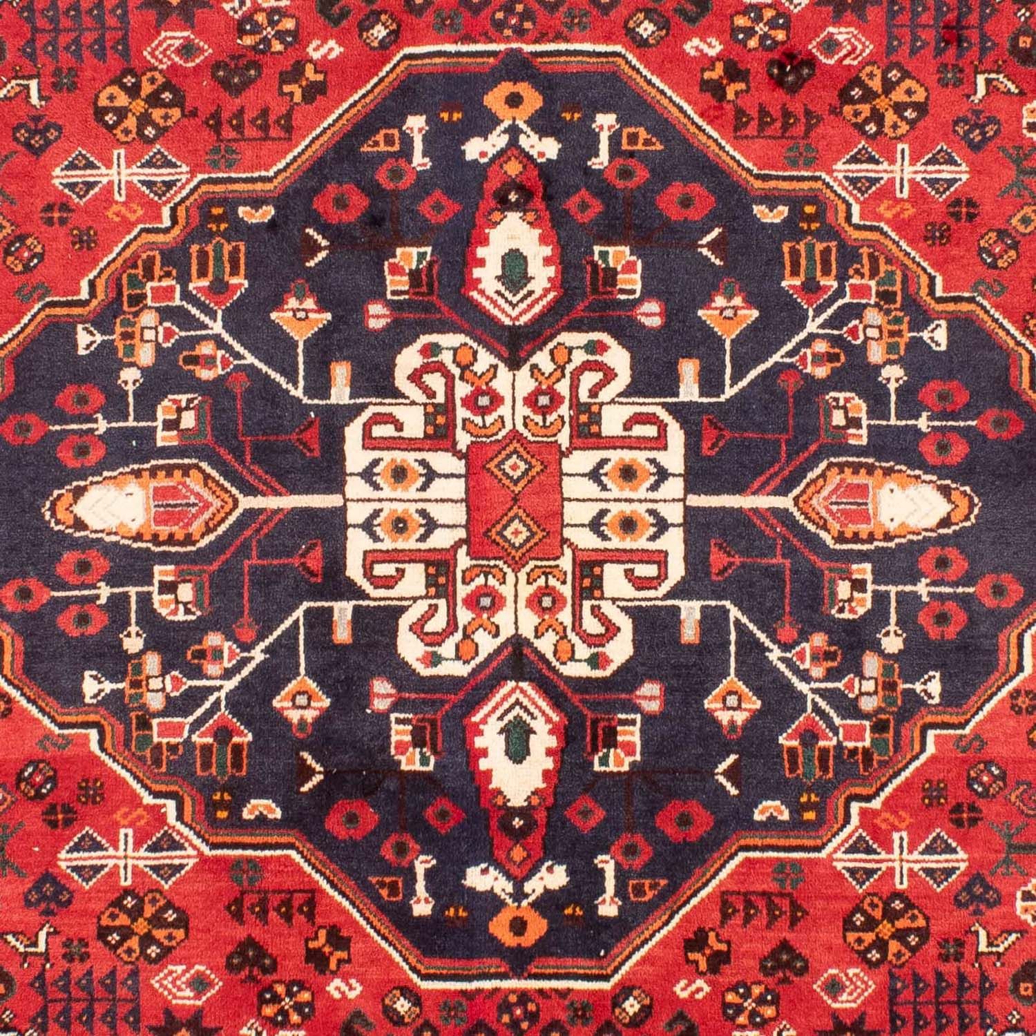 Tapis persan - Nomadic - 290 x 204 cm - rouge