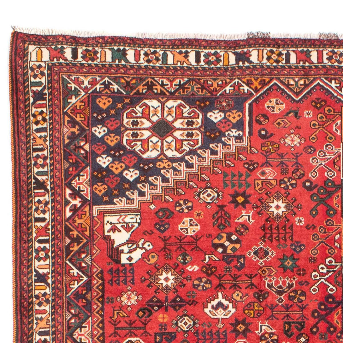 Tapis persan - Nomadic - 290 x 204 cm - rouge
