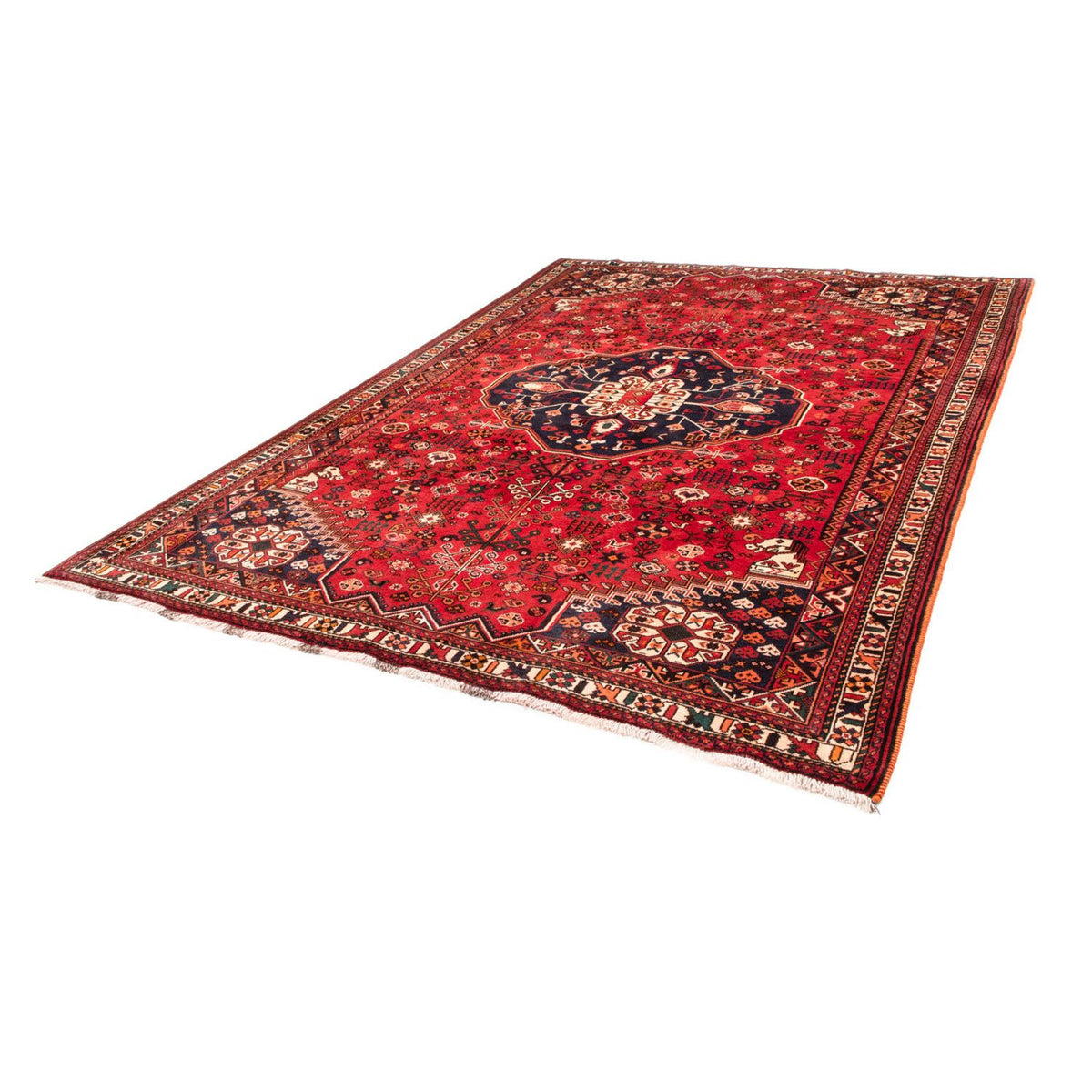 Tapis persan - Nomadic - 290 x 204 cm - rouge