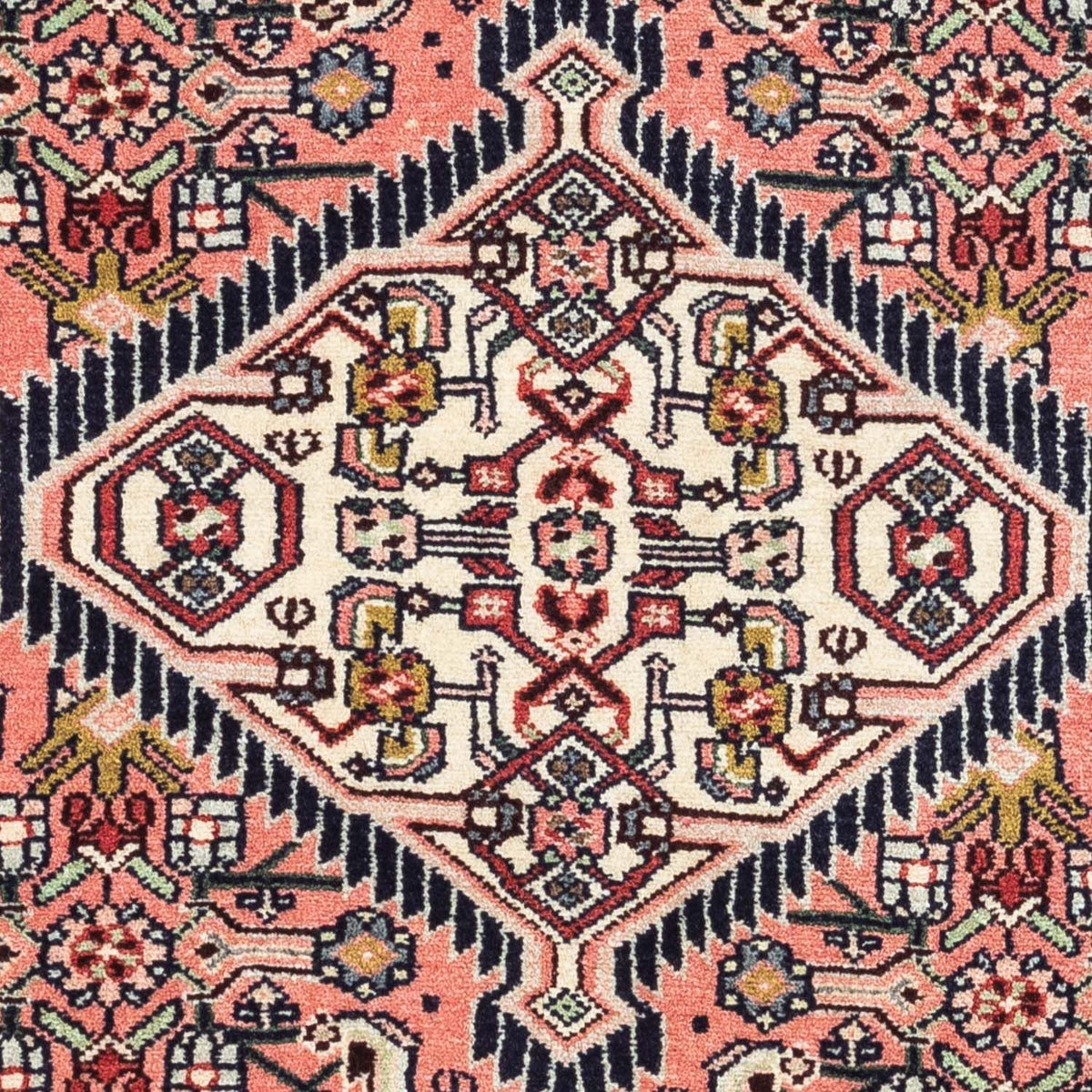 Tapis persan - Nomadic - 115 x 71 cm - rouge clair