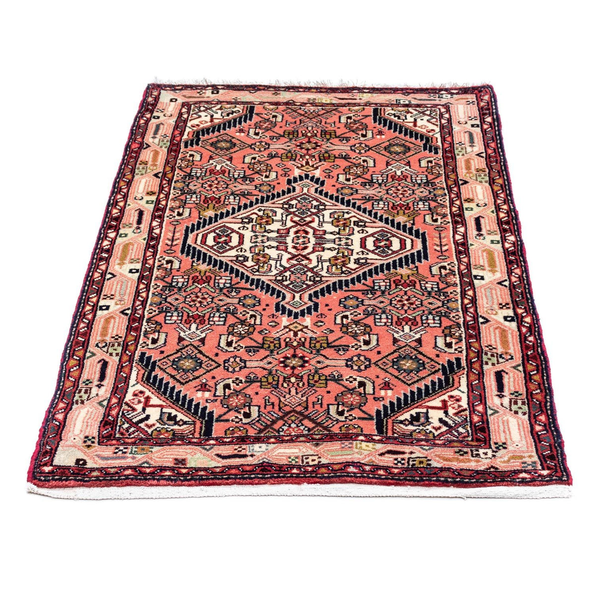 Tapis persan - Nomadic - 115 x 71 cm - rouge clair
