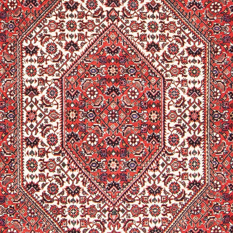 Tapis persan - Bidjar - 175 x 108 cm - rouge clair