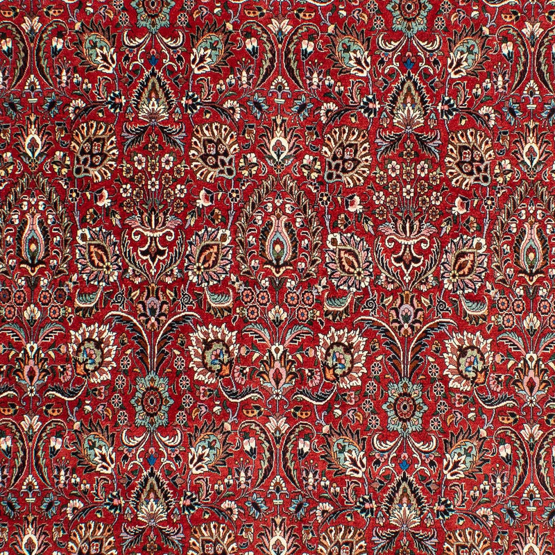 Tapis persan - Bidjar - 286 x 202 cm - rouge foncé