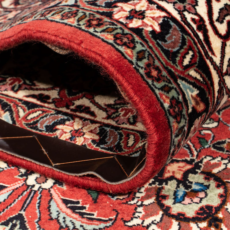 Tapis persan - Bidjar - 286 x 202 cm - rouge foncé
