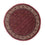 Tapis persan - Bidjar ronde  - 150 x 150 cm - rouge foncé
