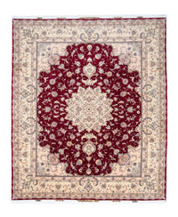 Tapis persan - Tabriz - Royal - 293 x 248 cm - rouge foncé