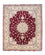 Tapis persan - Tabriz - Royal - 293 x 248 cm - rouge foncé
