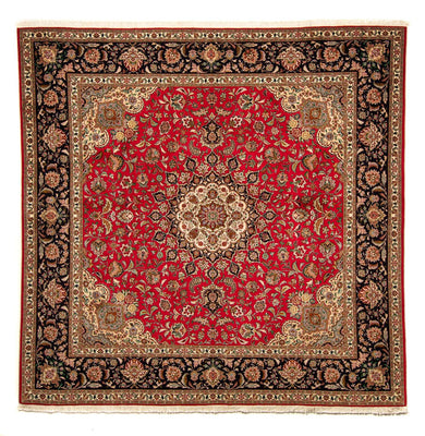 Tapis persan - Tabriz - Royal carré  - 251 x 251 cm - rouge
