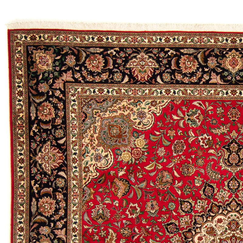 Tapis persan - Tabriz - Royal carré  - 251 x 251 cm - rouge