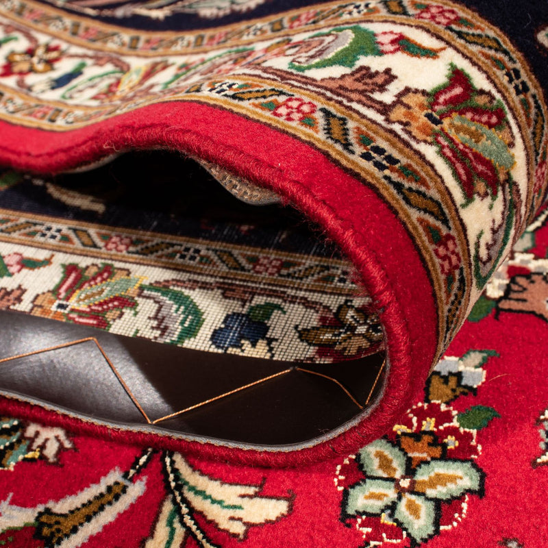 Tapis persan - Tabriz - Royal carré  - 251 x 251 cm - rouge