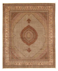 Tapis persan - Tabriz - 387 x 305 cm - marron clair