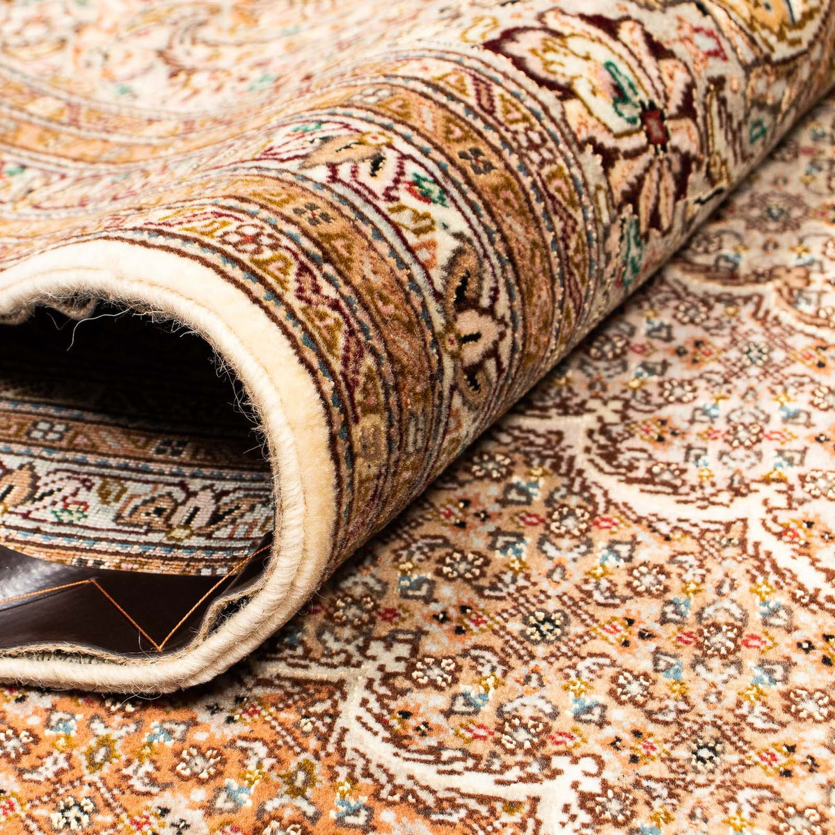 Tapis persan - Tabriz - 387 x 305 cm - marron clair