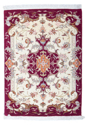 Tapis persan - Tabriz - Royal - 89 x 64 cm - beige