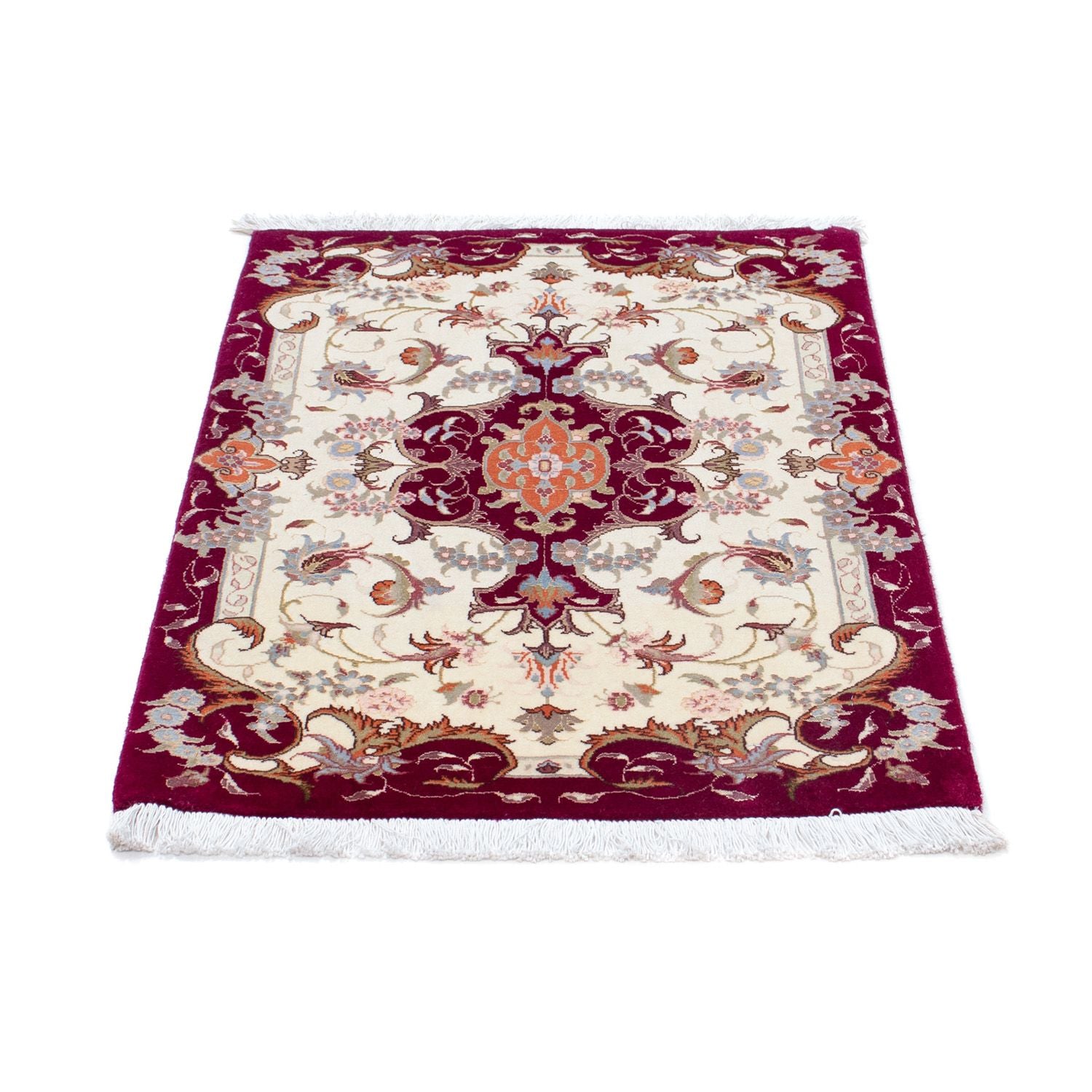 Tapis persan - Tabriz - Royal - 89 x 64 cm - beige
