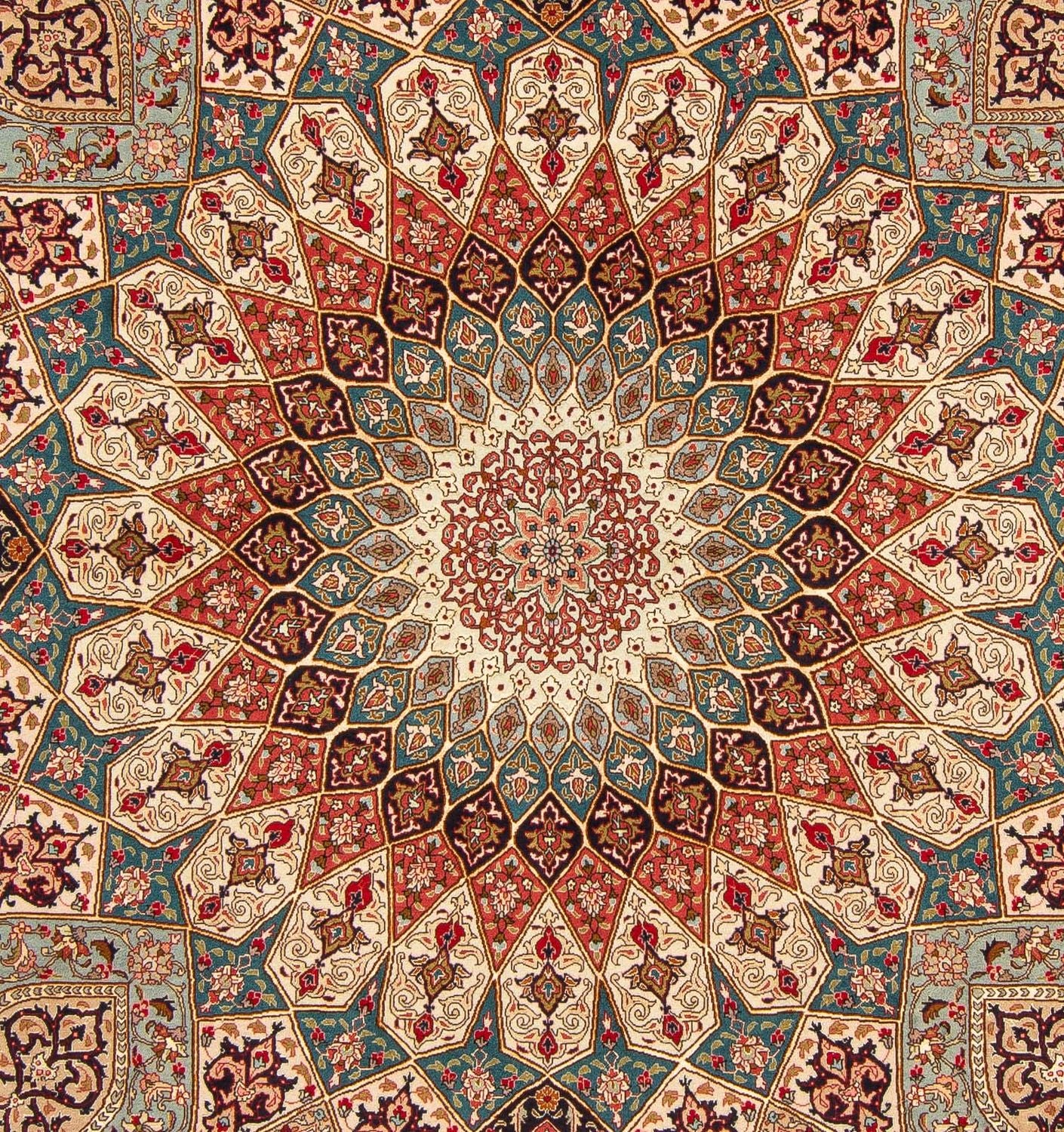Tapis persan - Tabriz - Royal - 254 x 204 cm - multicolore