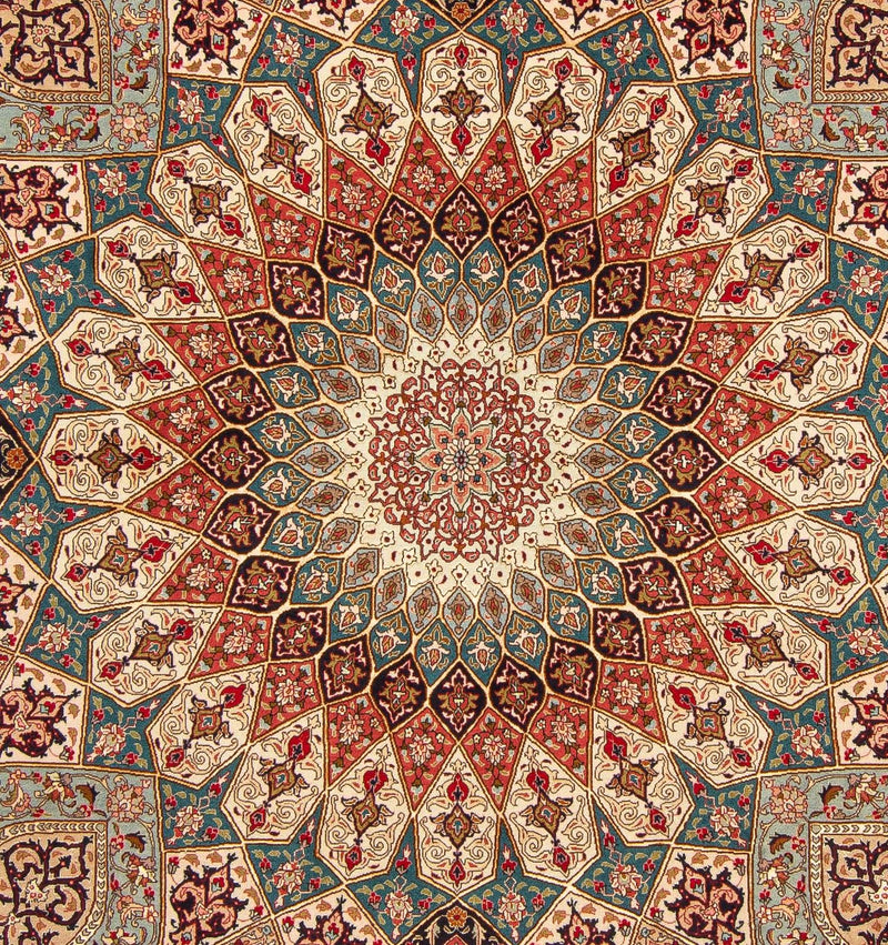 Tapis persan - Tabriz - Royal - 254 x 204 cm - multicolore