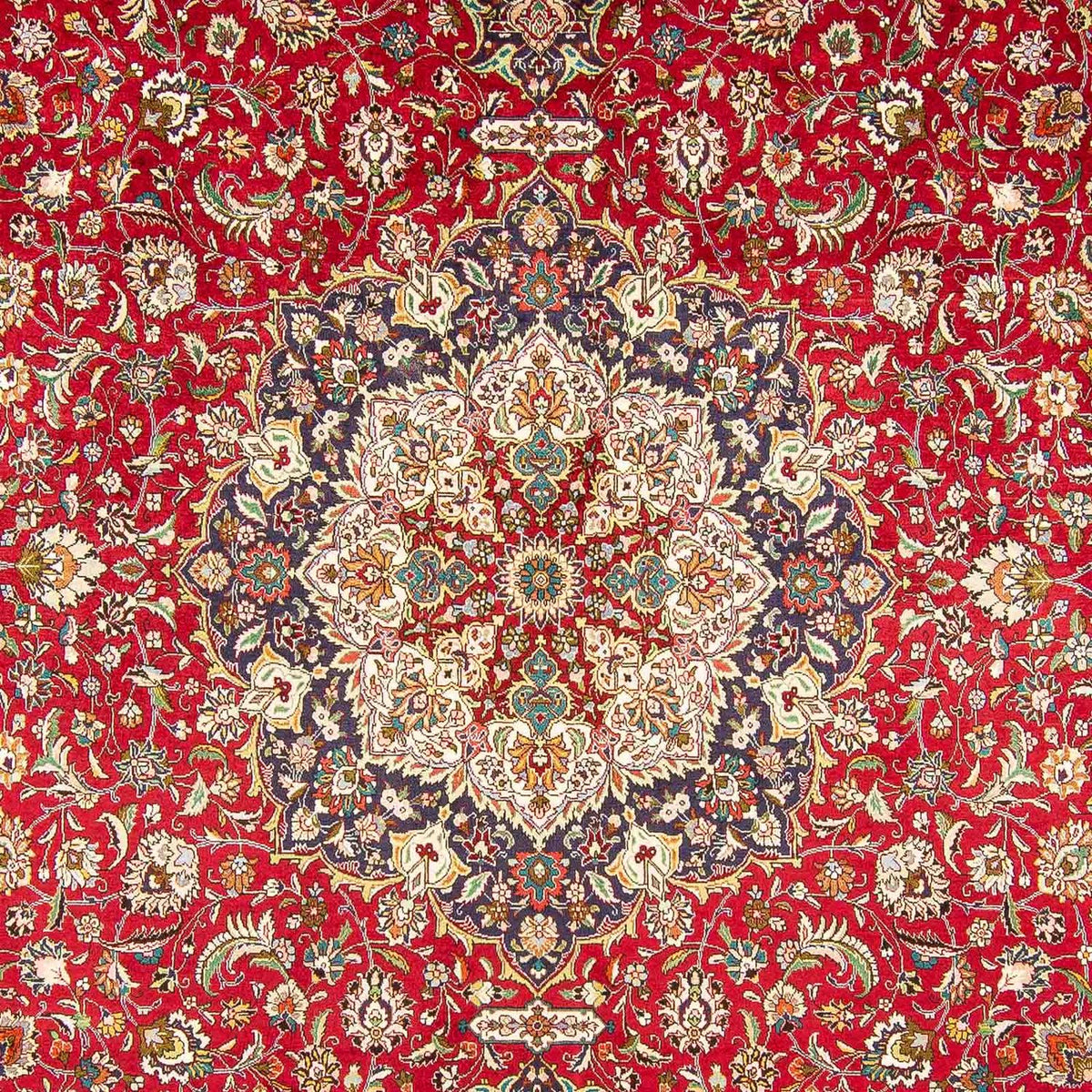 Tapis persan - Tabriz - Royal - 398 x 300 cm - rouge