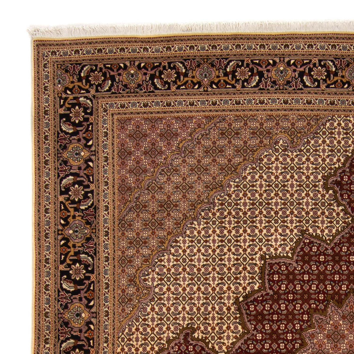Tapis persan - Tabriz - Royal - 351 x 252 cm - marron