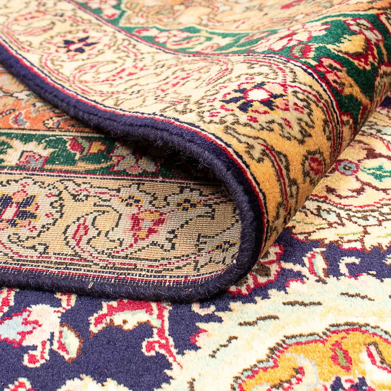 Tapis persan - Tabriz - Royal - 436 x 292 cm - bleu foncé