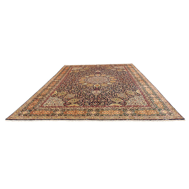 Tapis persan - Tabriz - Royal - 436 x 292 cm - bleu foncé