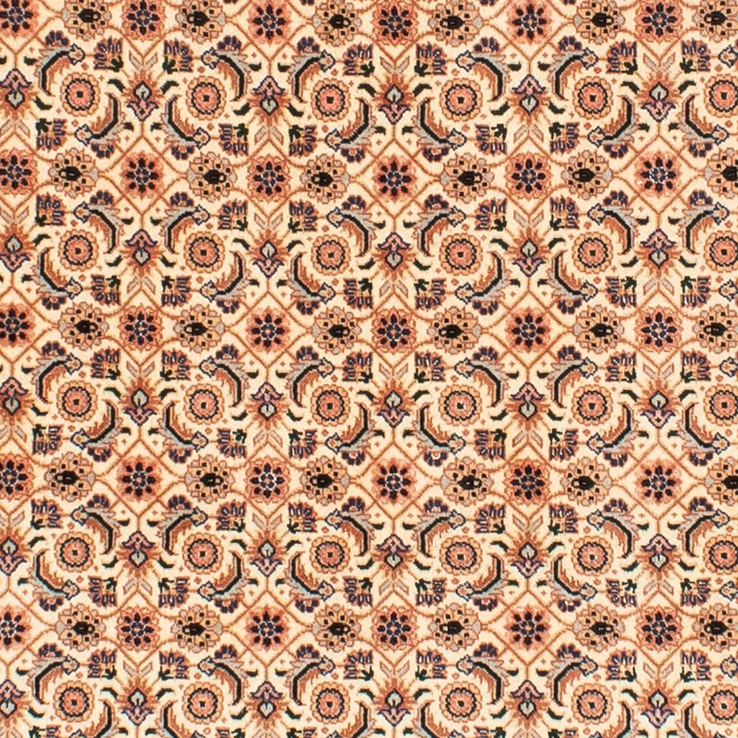 Tapis persan - Tabriz - Royal ronde  - 150 x 150 cm - marron clair