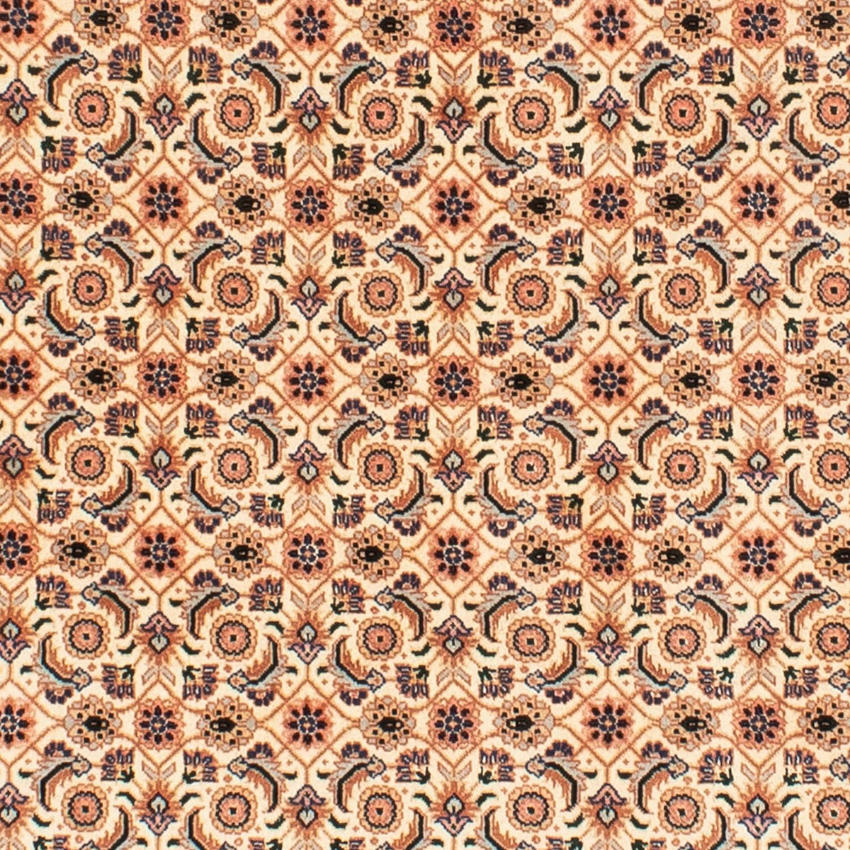 Tapis persan - Tabriz - Royal ronde  - 150 x 150 cm - marron clair