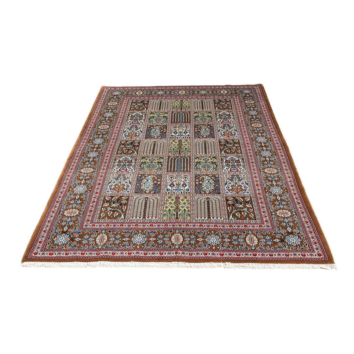Tapis persan - Ghom - 200 x 132 cm - multicolore