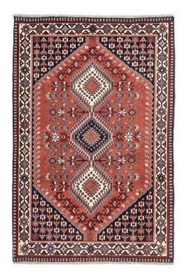 Tapis persan - Nomadic - 163 x 108 cm - rouille