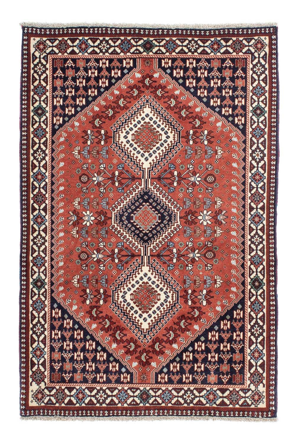 Tapis persan - Nomadic - 163 x 108 cm - rouille