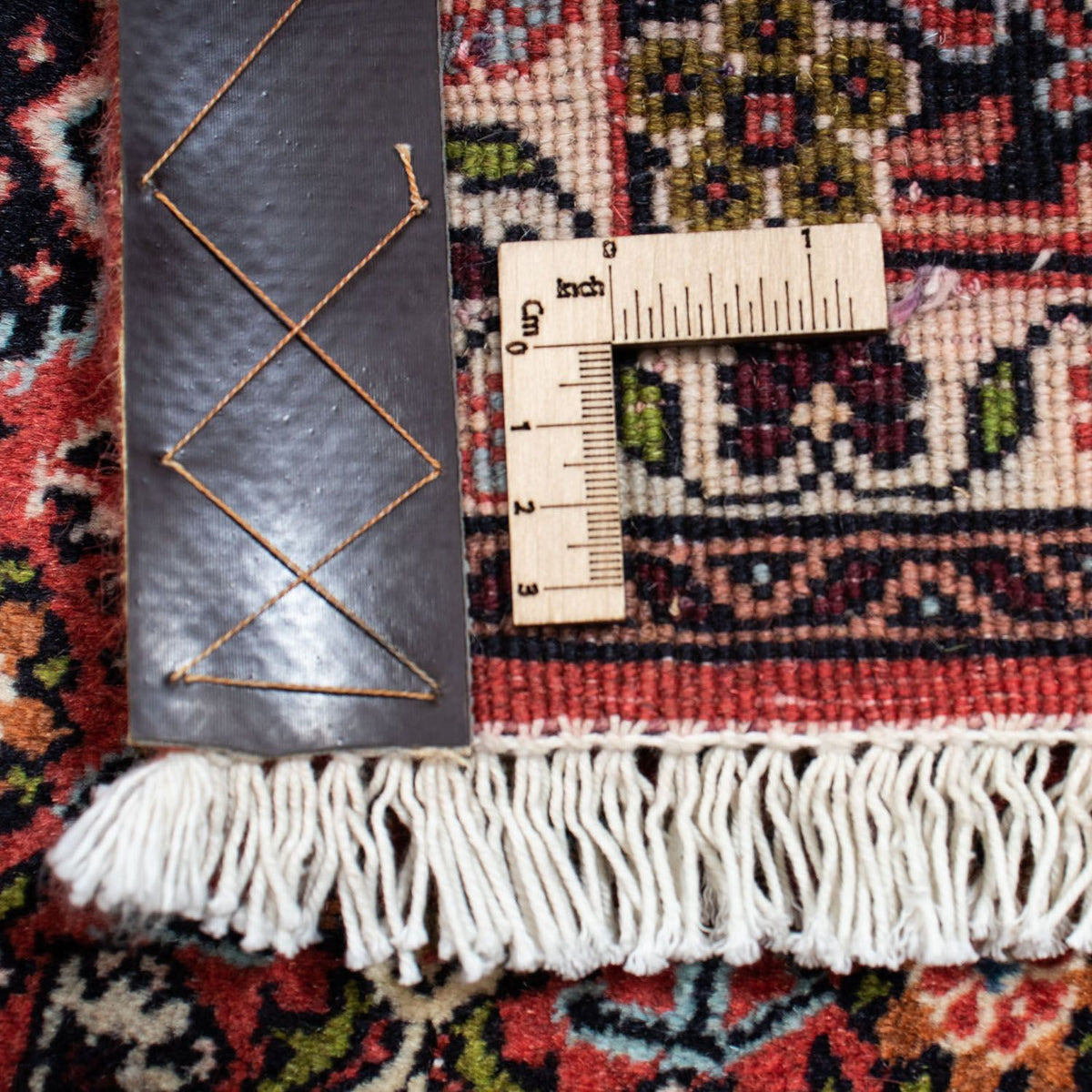 Tapis persan - Bidjar - 230 x 139 cm - rouge clair