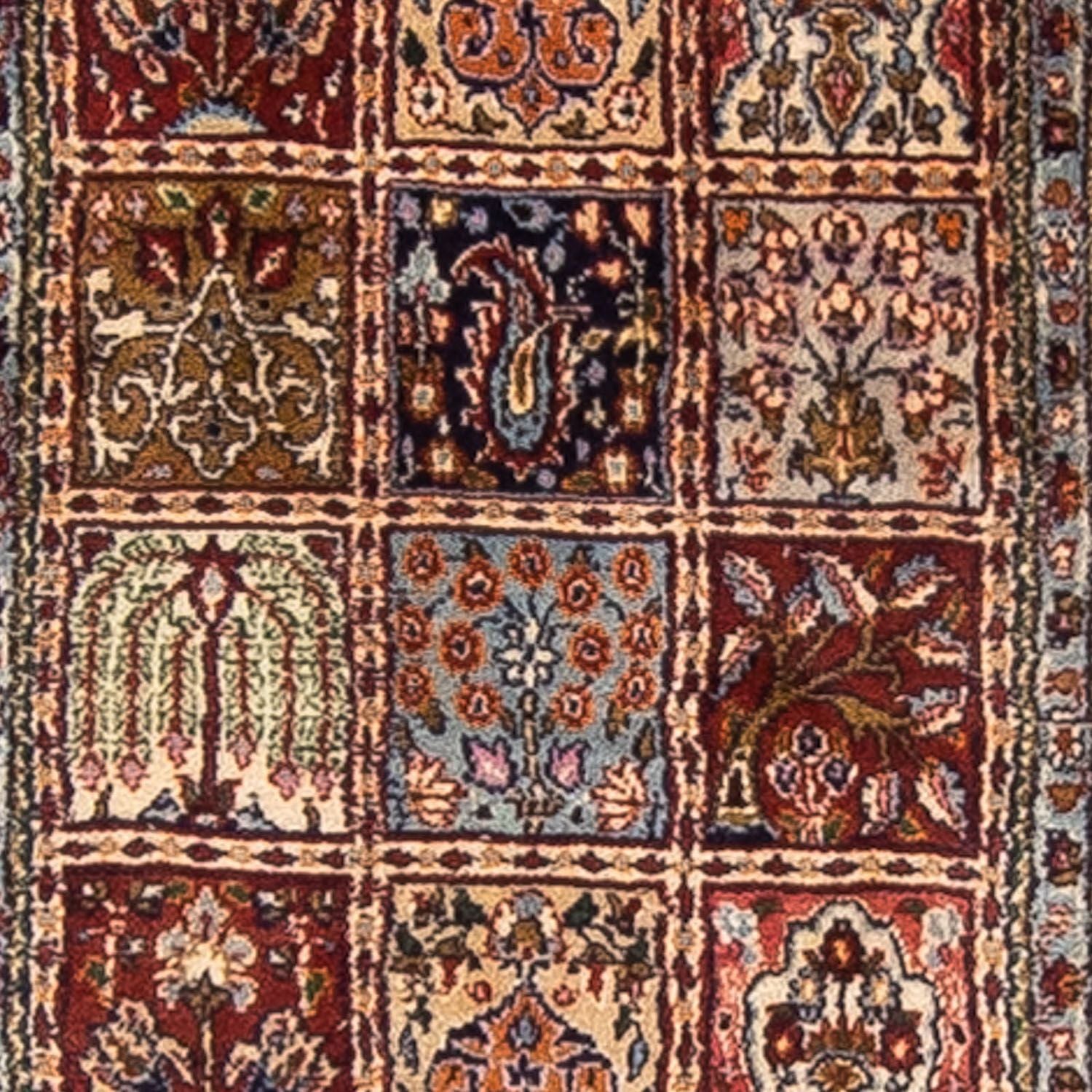 Tapis de couloir Tapis persan - Classique - 607 x 80 cm - rouge foncé