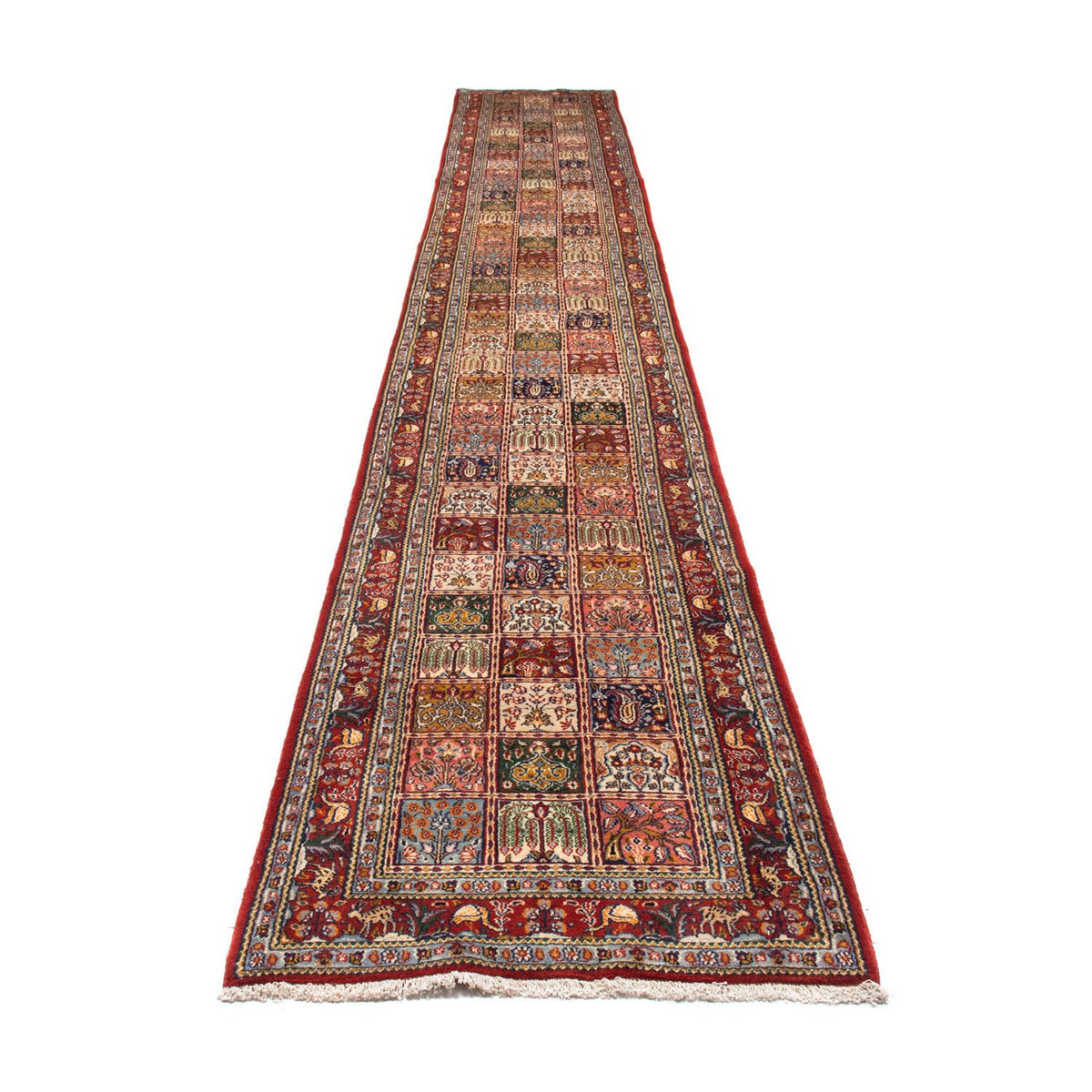 Tapis de couloir Tapis persan - Classique - 590 x 80 cm - rouge