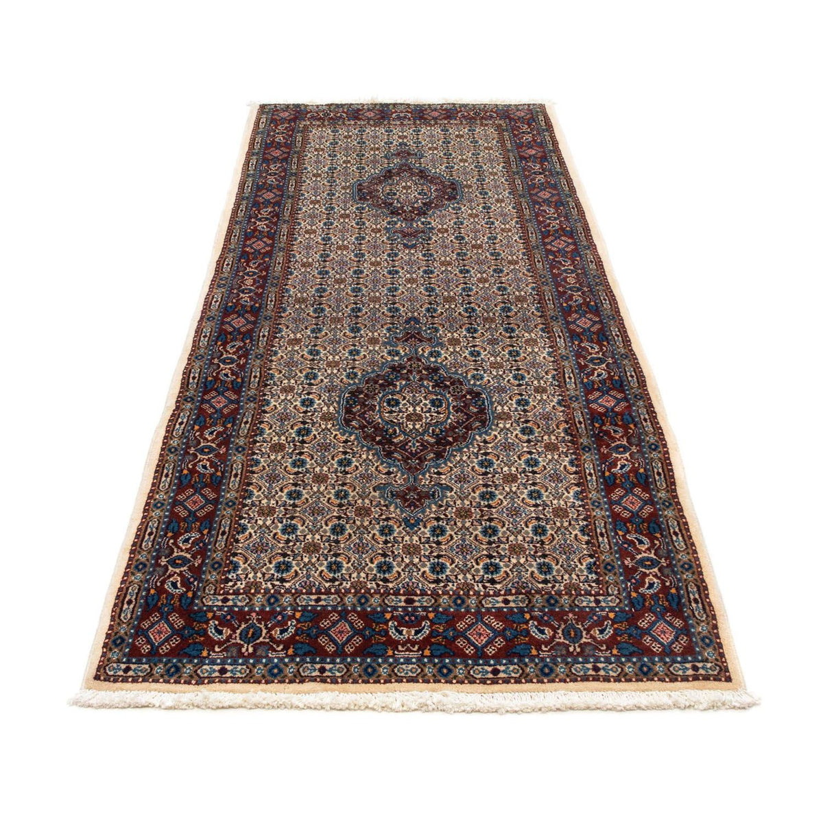 Tapis de couloir Tapis persan - Classique - 234 x 81 cm - beige