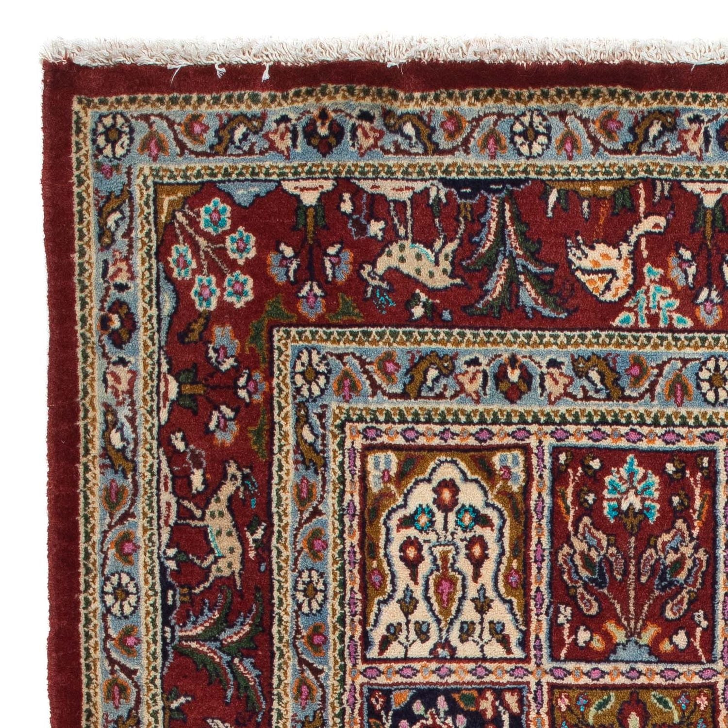 Tapis persan - Classique - 148 x 98 cm - rouge foncé