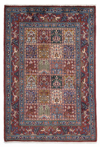 Tapis persan - Classique - 144 x 100 cm - rouge foncé