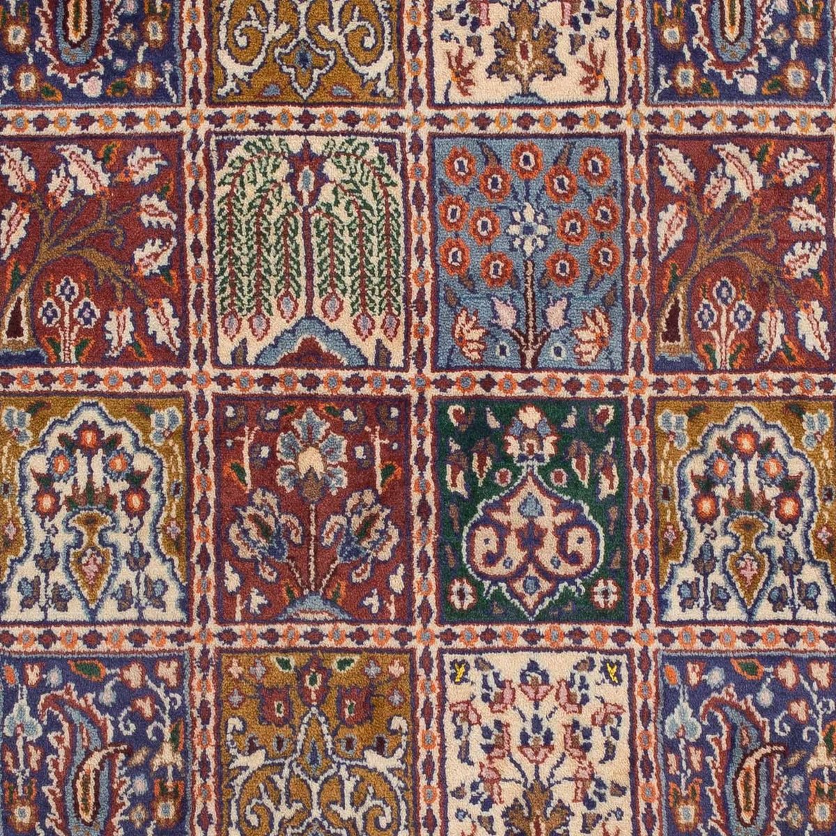 Tapis persan - Classique - 144 x 100 cm - rouge foncé