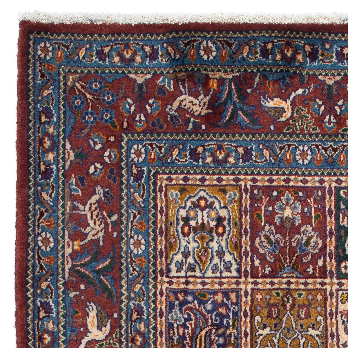 Tapis persan - Classique - 144 x 100 cm - rouge foncé