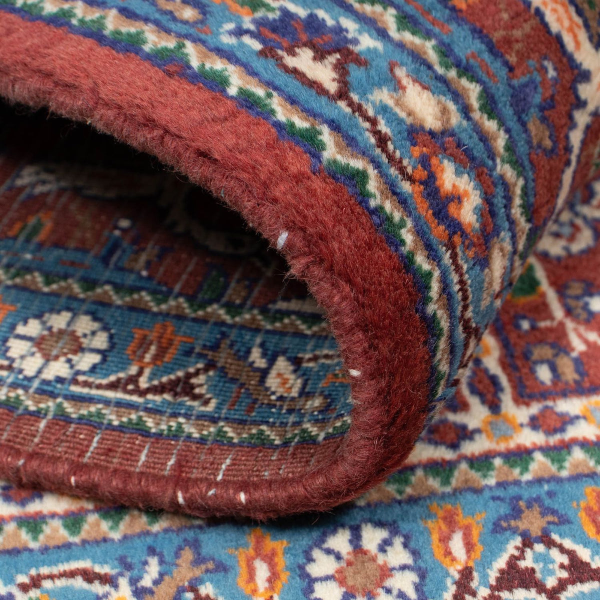 Tapis persan - Classique - 144 x 100 cm - rouge foncé