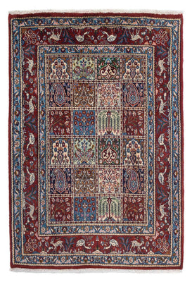 Tapis persan - Classique - 140 x 95 cm - rouge foncé