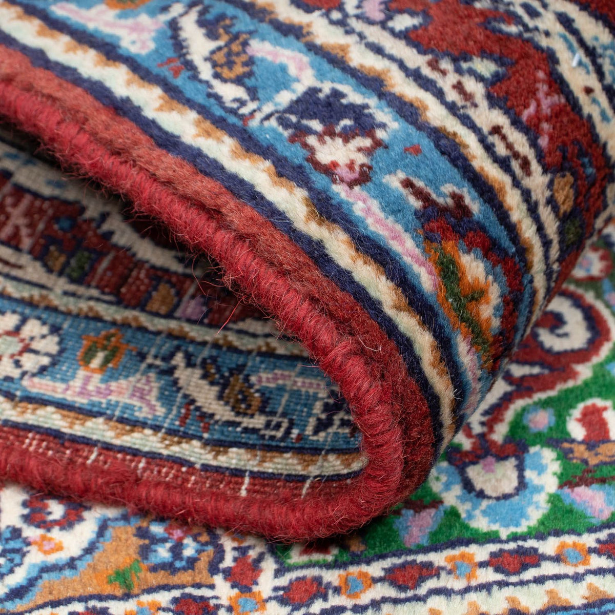 Tapis persan - Classique - 140 x 95 cm - rouge foncé