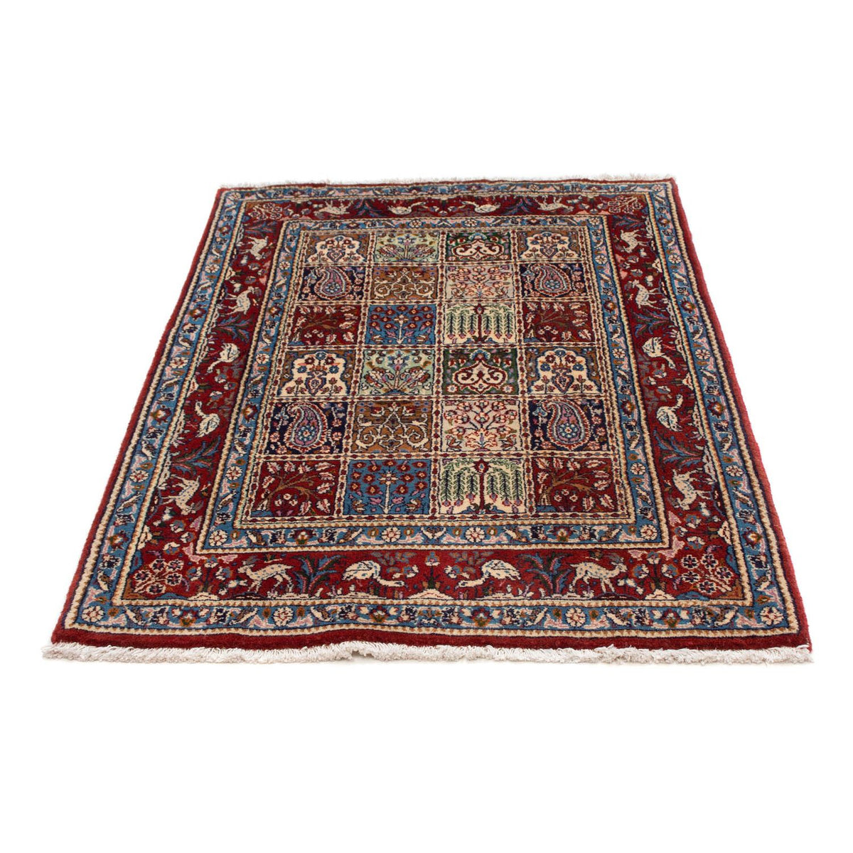 Tapis persan - Classique - 140 x 95 cm - rouge foncé