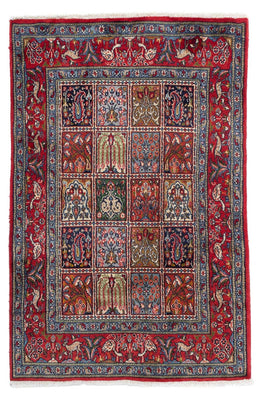 Tapis persan - Classique - 145 x 96 cm - rouge foncé