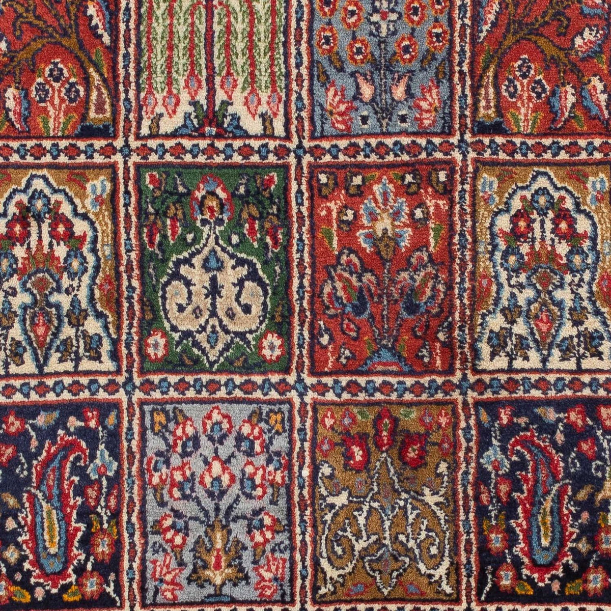 Tapis persan - Classique - 145 x 96 cm - rouge foncé