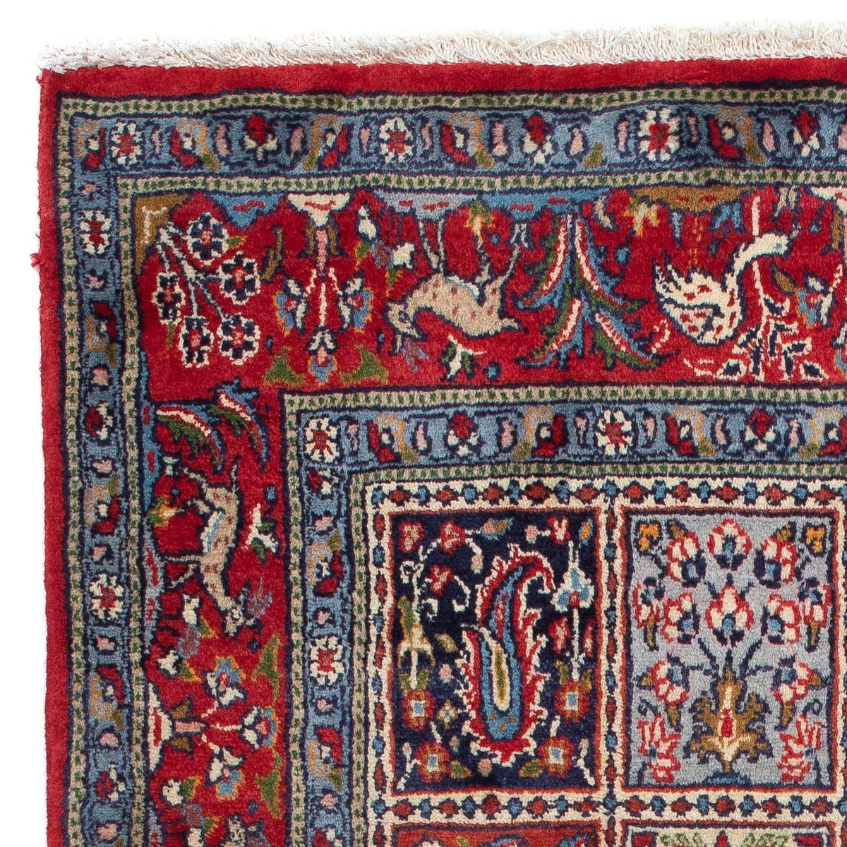 Tapis persan - Classique - 145 x 96 cm - rouge foncé