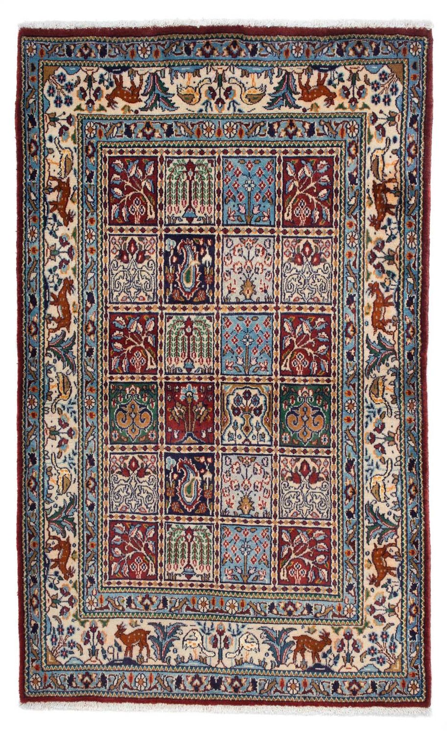 Tapis persan - Classique - 154 x 100 cm - multicolore