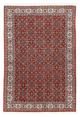 Tapis persan - Bidjar - 160 x 108 cm - rouge foncé